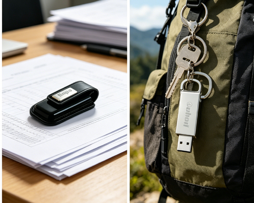 Oem Δερμάτινη μονάδα flash usb Καφέ χρώμα κομψή, ανθεκτική φορητή λύση αποθήκευσης ιδανική για εταιρικά δώρα και εκδηλώσεις