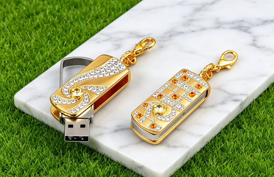 Κολιέ σε σχήμα κρυστάλλινου USB Flash Drive 3.0 Φορητή Συμπαγής Συσκευή Ιδανική για Διαχείριση Δεδομένων και Γρήγορη Κοινή Χρήση Αρχείων