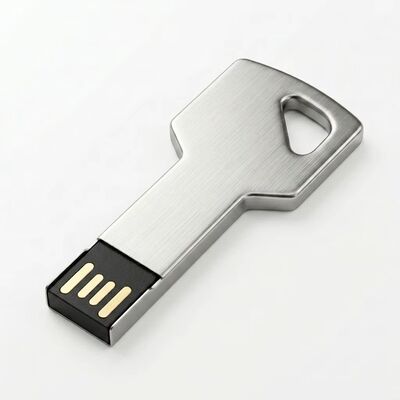 Κλειδί USB Flash από κράμα ψευδαργύρου με δυνατότητα κρυπτογράφησης Προσαρμοσμένη σχεδίαση Καλώς ορίσατε Ανθεκτική, ασφαλής συσκευή αποθήκευσης Ιδανική για επιχειρήσεις