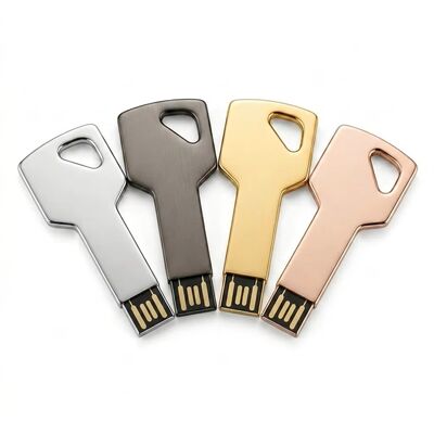 Κλειδί USB Flash από κράμα ψευδαργύρου με δυνατότητα κρυπτογράφησης Προσαρμοσμένη σχεδίαση Καλώς ορίσατε Ανθεκτική, ασφαλής συσκευή αποθήκευσης Ιδανική για επιχειρήσεις