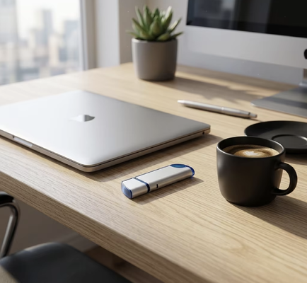 USB 2.0 πλαστική μονάδα USB Flash Drive που παρέχει ταχύτητα γραφής 4 έως 10MB ανά δευτερόλεπτο Ιδανική για ασφαλή αντιγράφηση και μεταφορά δεδομένων