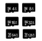 Κατηγορία 10 κάρτες μνήμης 256GB 2TB μικροϋπολογιστών SD TF για την τηλεφωνική κάμερα GPRS