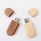 Το ξύλινο USB Drive 2,0 3,0 λάμψης μπαμπού φορτώνει τα στοιχεία 20MB/S δωρεάν