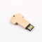 Το ξύλινο USB κλειδί Drive λάμψης σφενδάμνου διαμόρφωσε τη γρήγορη ανάγνωση 64GB 128GB 256GB