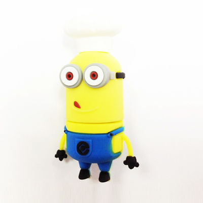 PVC Open Mold Custom By  Cartoon Character USB 2.0 And 3.0 Fast