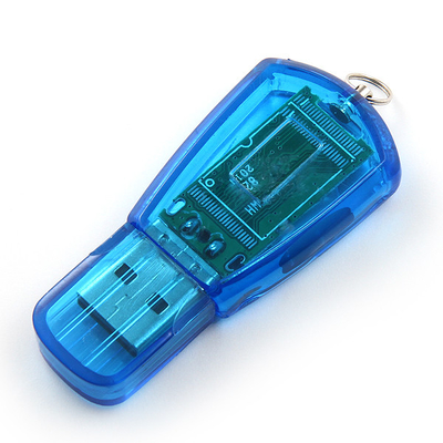 Αργίλιο και διαφανές πλαστικό Drive 128GB 256GB USB 2,0 και USB 3,0 λάμψης USB
