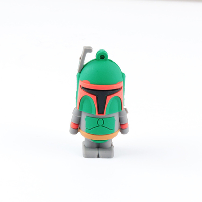 PVC Customized Shaped Marvel Cartoon USB Flash Drive Usb 2.0 and 3.0 Fast Speed