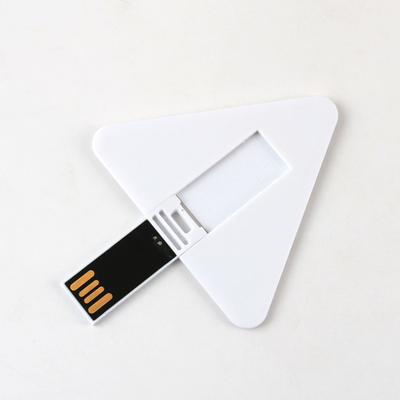 Η λάμψη Drive 16GB 32GB 64GB UDP λάμψης Usb πιστωτικών καρτών τριγώνων πελεκά την πλήρη μνήμη