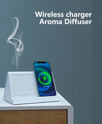 3 σε 1 πολλών χρήσεων ασύρματο διασκορπιστή 15W 9V αρώματος υγραντών φορτιστών
