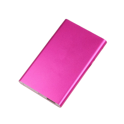Φορητή μπαταρία λίθιου ύφους 3000MAH 5000MAH διαφήμισης τράπεζας δύναμης δώρων μετάλλων