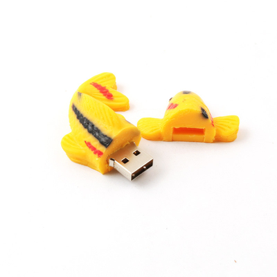 Προσαρμοσμένα USB flash drives κατασκευασμένα από USB 3.0 InterfaceΤο σχήμα του ψαριού της πίτας ρυζιού