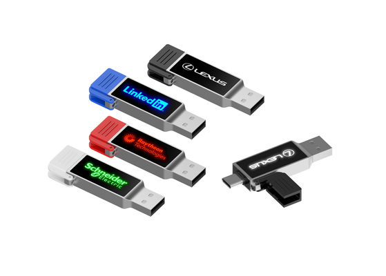 Μικρό λευκό κουτί OTG USB Flash Drive Ο τέλειος επιχειρηματικός σύντροφος