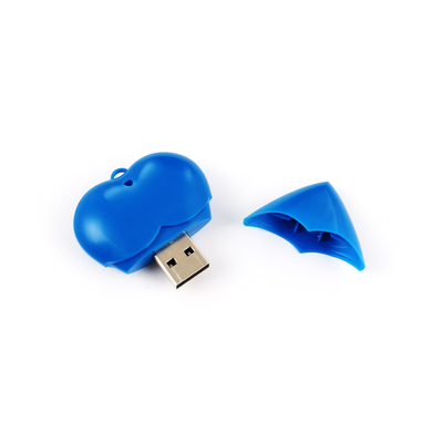 Αδιάβροχο πλαστικό flash drive USB με επικάλυψη λάδι από καουτσούκ