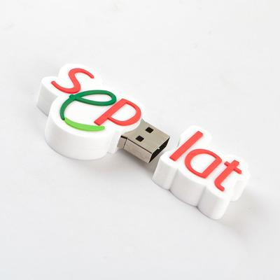 Ανοικτά χρώματα καλούπις Προσαρμοσμένα USB flash drive με USB 2.0 διεπαφή και flash μνήμη