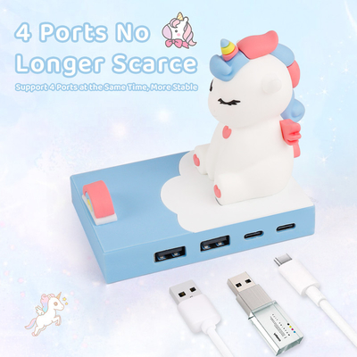 EasyCarry Πολλαπλές θύρες τύπου C σταθμός USB C Hub έξυπνος προσαρμογός