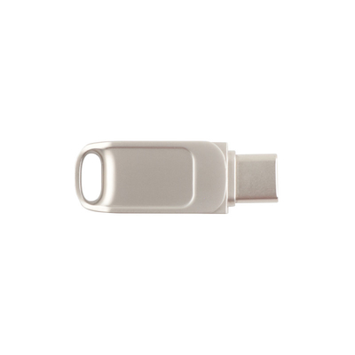 Καλό Λογότυπο Laser Ασημένιο Μεταλλικό Σώμα Type C Usb Flash Drive Υποστήριξη Usb 3.0 3.1 3.2