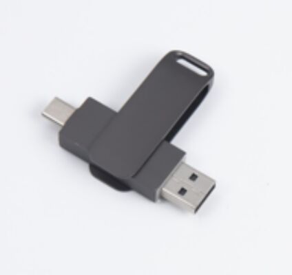 Πυροβόλο Black Usb 3.0 με Τύπο C και στις δύο θύρες USB Flash Drive Τηλέφωνο και Υπολογιστής Τενεκέ συμβατότητα 256GB 512GB 1TB