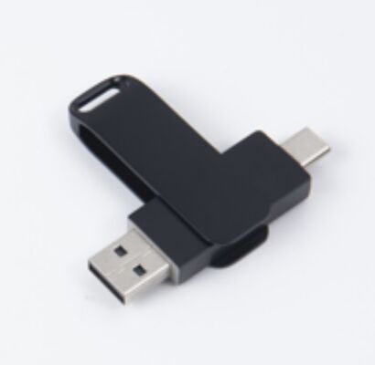 Μαύρο σώμα Usb 3.0 Με θύρα Type C Και στις δύο θύρες Usb Flash Drive Τηλέφωνο και Υπολογιστής Μπορούν Συμβατότητα 256GB 512GB