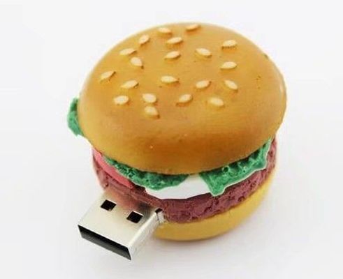 Μορφές Drive λάμψης Sahped Usb τροφίμων που γίνονται από τον υλικό λιμένα προσομοίωσης από 2,0 3,0