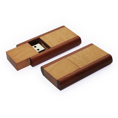 Ελεύθερος φορτώστε το ξύλινο ραβδί USB 2,0 3,0 512GB 80MB/S μνήμης στοιχείων