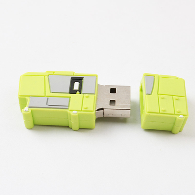 Το υλικό PVC που γίνεται από τα Drive 2,0 λάμψης μορφής USB Customzied τον τύπο λάμψης 3,0 μετάλλων