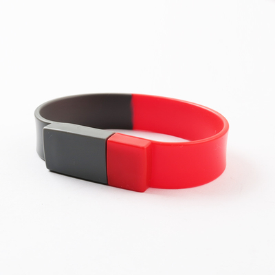 Βραχιόλι 2,0 μνήμης Wristband USB σιλικόνης cOem ODM πλήρης μνήμη 3,0 1GB 256GB