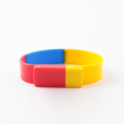Drive 2,0 3,0 τυπωμένα λογότυπο Drive 256GB ROSH Wristband Usb τριών χρωμάτων λάμψης Usb