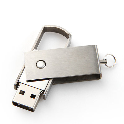 Το Drive 2,0 συστροφής USB μετάλλων περιστρέφεται 360 βαθμούς πλήρους μνήμης 64G 128G