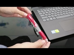 Διαφανές Drive 2,0 λάμψης μανδρών USB σώματος ραβδί Usb δώρων 3,0 80MB/S