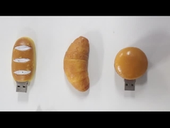 Χάρτερ σε σχήμα KFC McDonald's Προσαρμοσμένες μονάδες flash USB για τεχνητά φαγητά Εταιρικά δώρα