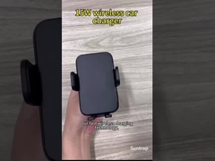 Ασύρματη Βάση Φόρτισης Αυτοκινήτου Ταχείας Φόρτισης με Μαγνητική Αναρρόφηση